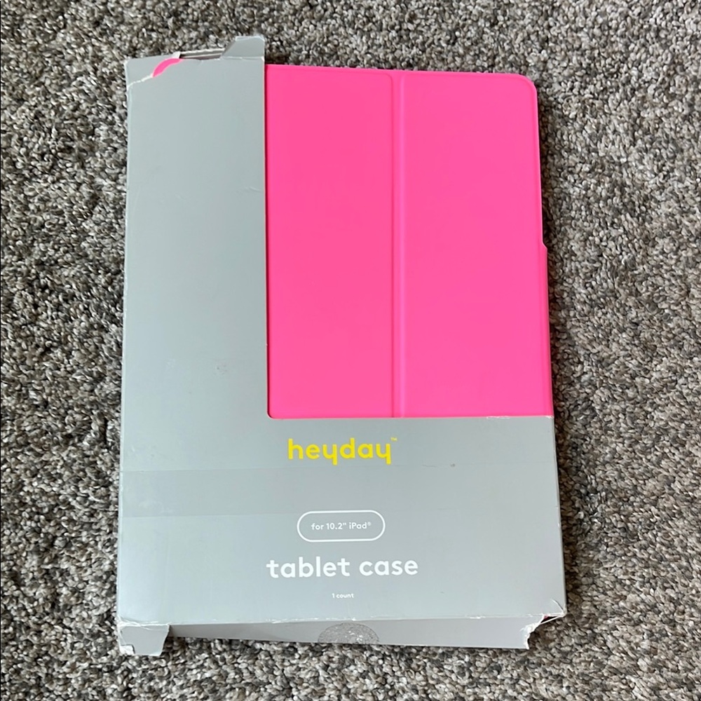 Heyday Pink Tablet Case Sleek Design for Tablets 10.2” iPad